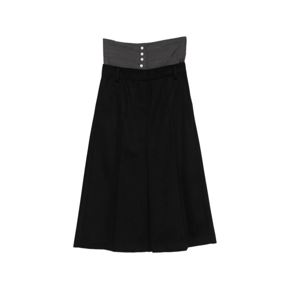 System Black Skirts - Straight Skirts Women
